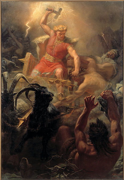 Thor's fight with giants